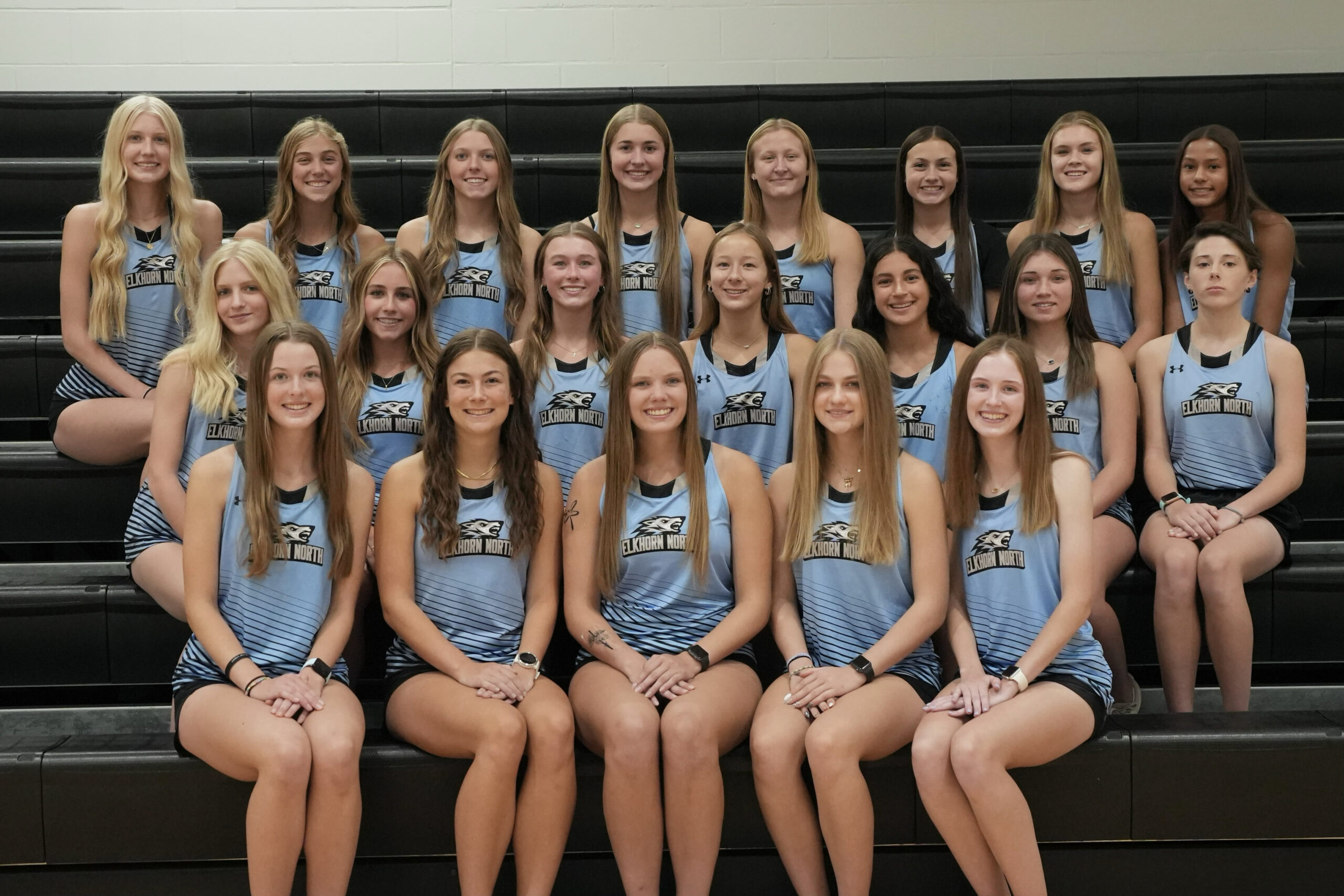 Girls Cross Country team photo