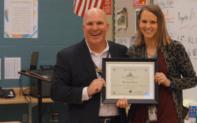 EVV Teacher Recognized as Commissioner’s Talent Pool Recipient