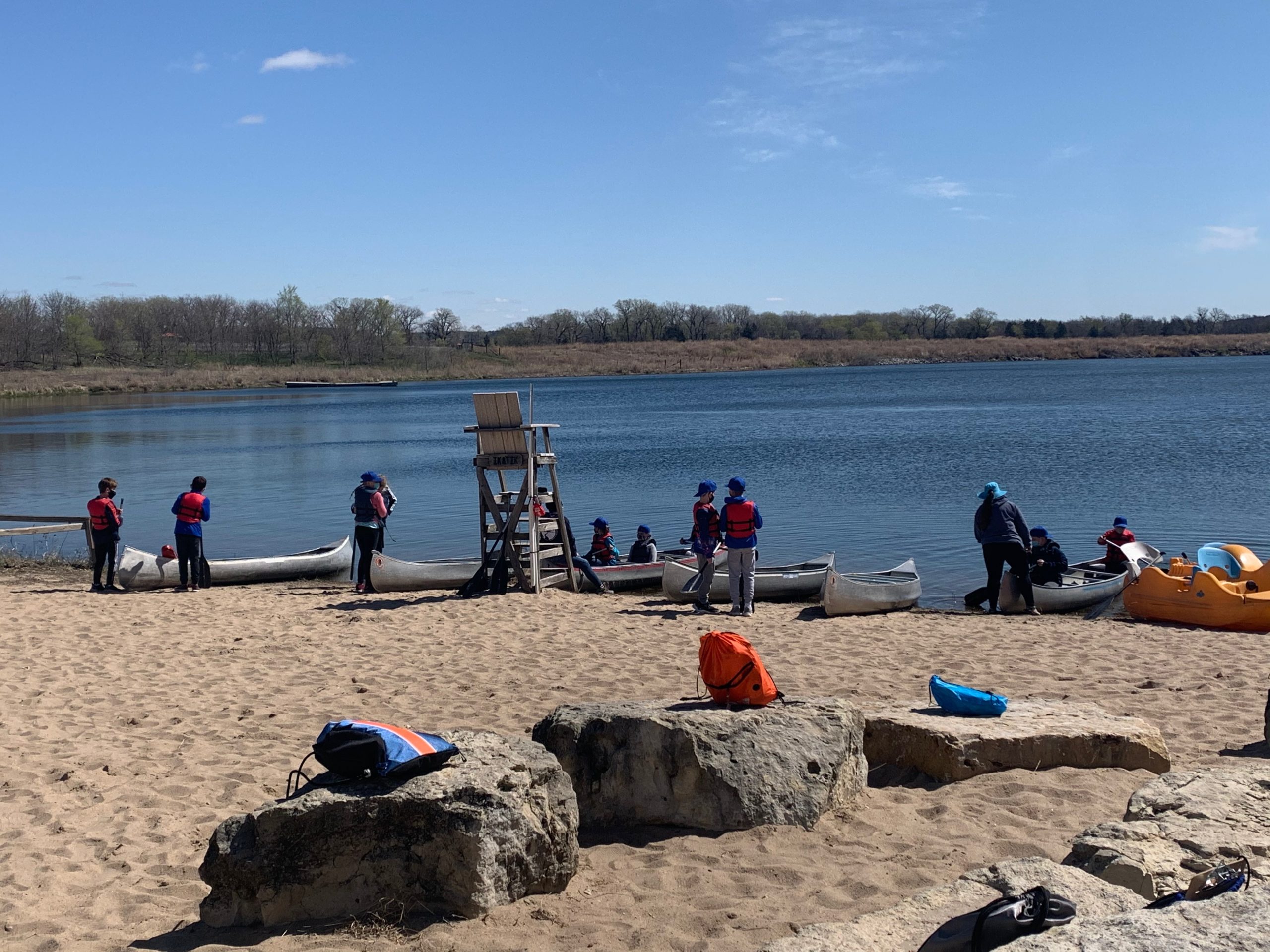 Students at Camp Kitaki