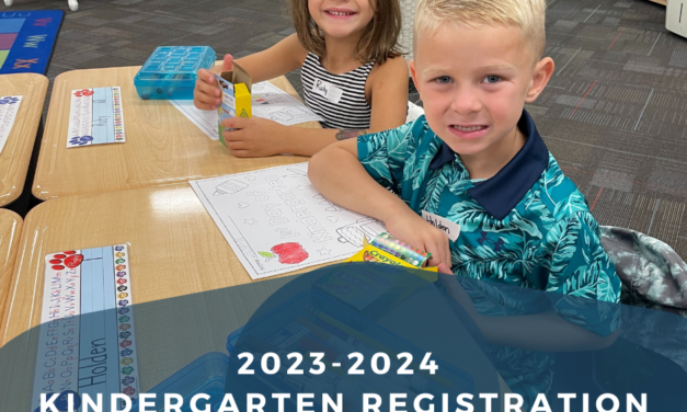 Kindergarten Registration Opening January 23, 2023